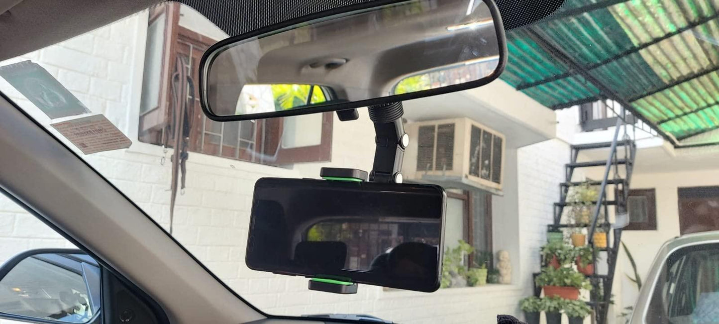 Rearview Mirror Mount Mobile Holder