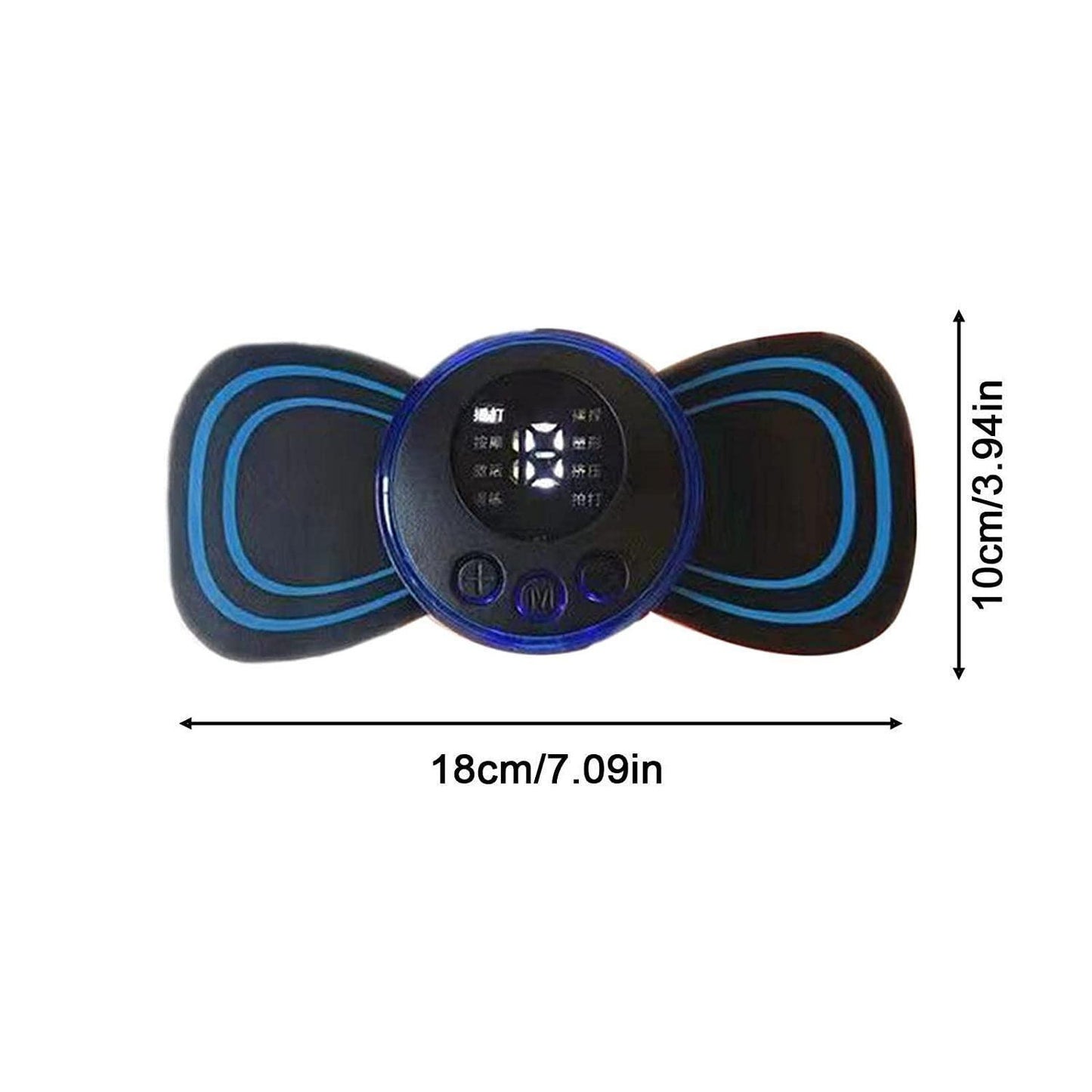 Mini Massager with 8 Modes and 19 Strength Levels-Rechargeable Electric Massager
