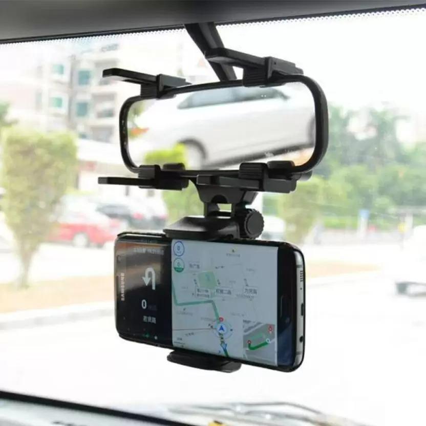 Rearview Mirror Mount Mobile Holder