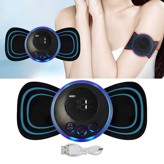 Mini Massager with 8 Modes and 19 Strength Levels-Rechargeable Electric Massager