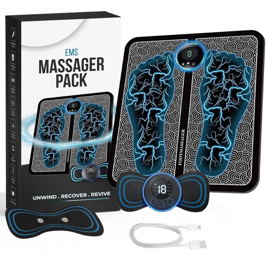 2-in-1 Foot And Body Massager Pain Relief